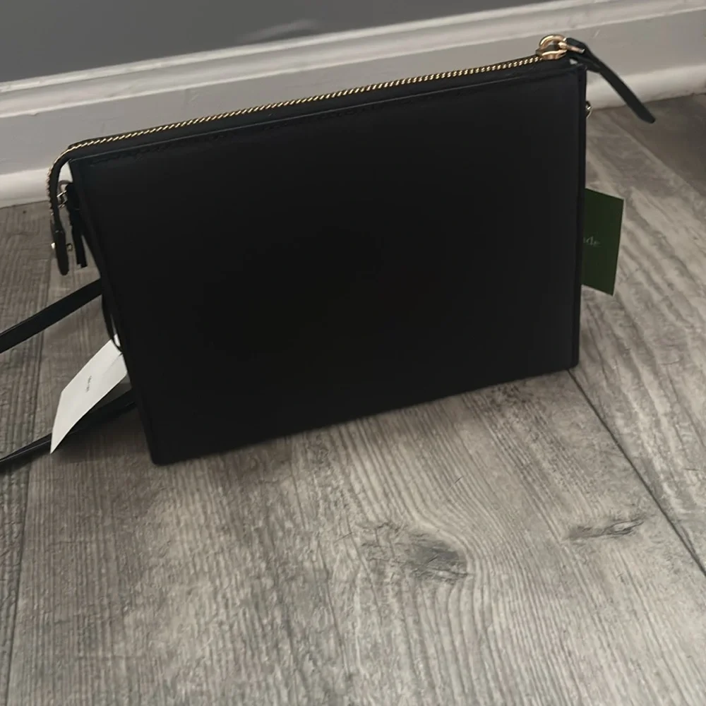 NWT Kate Spade Ma Cherie Sequined Cherry & Black Crossbody w/Branded Dustbag - Picture 8 of 9